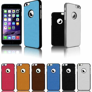 100 Pezzi Misto Modelli Lotto Unico Sottile Pelle Indietro Custodia per IPHONE 6 - Picture 1 of 6
