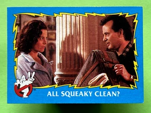 1989 Topps Ghostbusters II #49 All Squeaky Clean? - Picture 1 of 2