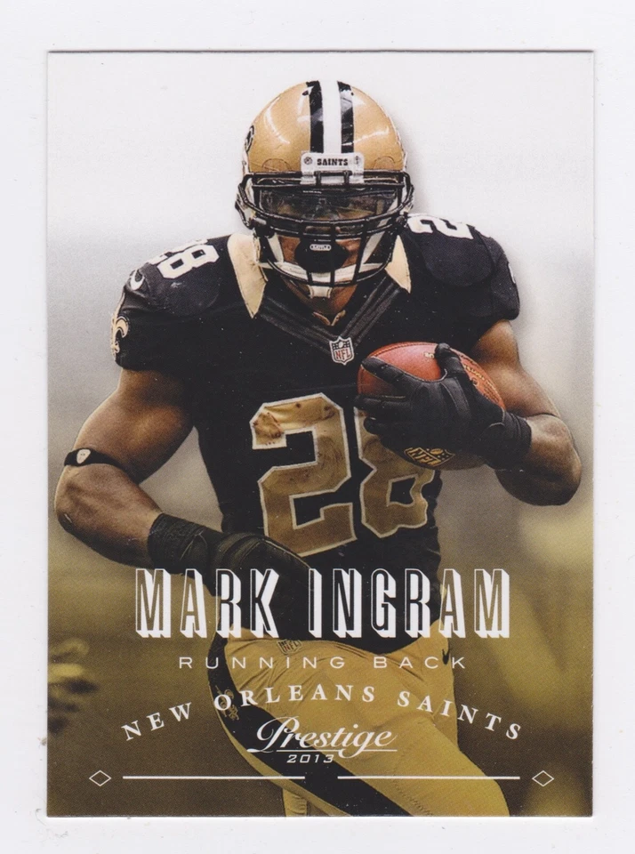 2013 Panini Prestige - Mark Ingram #124 - Image 1 of 2