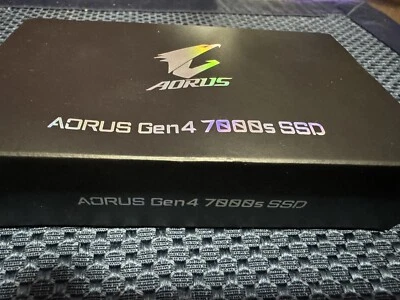 GIGABYTE AORUS Gen4 1TB, M.2 2280 Internal SSD - GP-AG70S1TB - PS5 Playstation 5 - Image 1 of 4