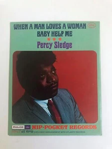 PERCY SLEDGE When A Man...Woman b/w Baby Help HIP POCKET HP12 4" 45rpm Vinyl NEW - Imagen 1 de 2