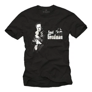 SAUL GOODMAN MENS T-SHIRT BLACK HEISENBERG BETTER CALL BAD SET CLOTHING - Picture 1 of 1