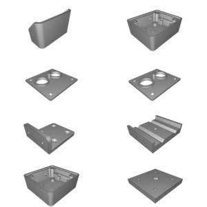 HC-SR04 Sensorgehäuse - Bild 1 von 3