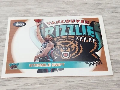 1999-2000 Topps Stromile Swift # VG8 Grizzlies Basketball MINT condition - Image 1 of 2