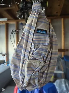 KAVU Rope Sack Sling Simple Stripe Crossbody Rucksack - Bild 1 von 4