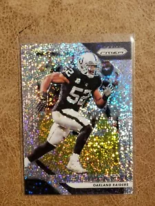 Panini Prizm Prizms White Sparkle #47 2018 Khalil Mack -2- - Imagen 1 de 2