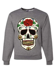 Sudadera Calavera Calavera Día de los Muertos Día de los Muertos Suéter - Imagen 1 de 8