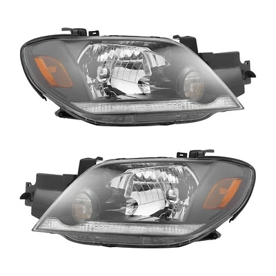 Halogen Headlight For 2003-2006 Mitsubishi Outlander LS/XLS Left Right Headlamps - Image 1 of 4