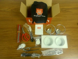 Luvan Crab Crackers and Tools, Lobster Crackers and Picks Set - Picture 1 of 3
