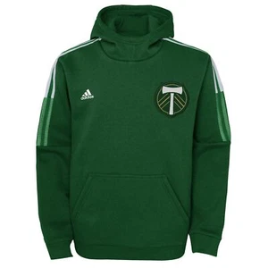 adidas Portland Timbers MLS Kids (4-7) Anthem Travel Hoodie, Green - Picture 1 of 4