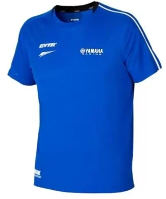 Camiseta Informal Yamaha Hombre Genuina Paddock Azul Derby Nueva B22FT119E00M Foto 1 de 3