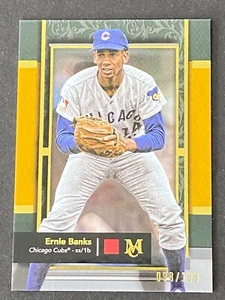 Ernie Banks 2024 Topps Museum Collection #93 Gold #ed 98/199 - Picture 1 of 10
