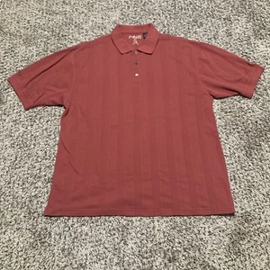 Polo golf uomo Ping vintage taglia XL salmone scuro - Foto 1 di 6