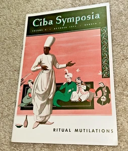 October 1946 CIBA SYMPOSIA - Ritual Mutilations - Bild 1 von 17