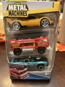 NEU! VERSIEGELT! 2019 Zuru Metal Machines 3 Autos! inv#6 - Bild 1 von 2