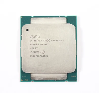 Lotto di 7 CPU Intel Xeon E5-2630V3 2.4GHz 20MB 8-Core LGA 2011 v3 SR206 - Immagine 1 di 2