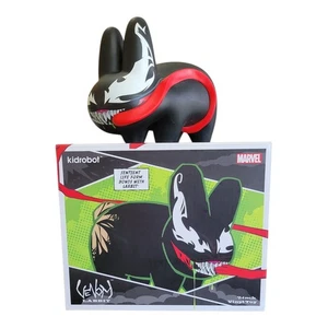 Kidrobot Marvel Venom Labbit 7 Inch Vinyl Figure by Frank Kozik NIB - Picture 1 of 6