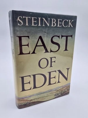 East Of Eden by John Steinbeck, 1st/1st,  "bite" Error P. 281, HC, 2nd State DJ - Imagem 1 de 4