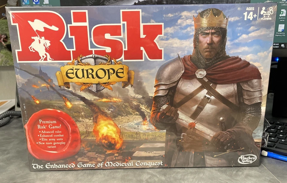 RISK EUROPE - Winning Moves Strategy Board Game NEW / SEALED - Image 1 of 1