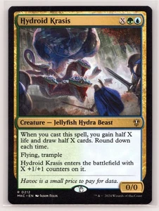 Magic the Gathering Hydroid Krasis R Commander: Murders at Karlov Manor 212 NM - Picture 1 of 2