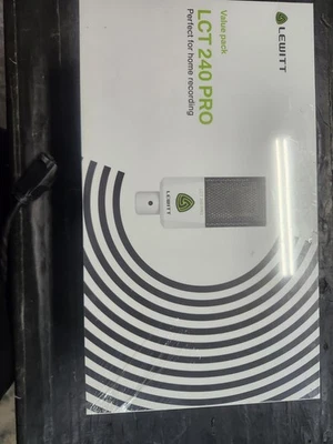 Micrófono condensador cardioide Lewitt LCT-240 Pro, blanco. Nuevo en caja Foto 1 de 2