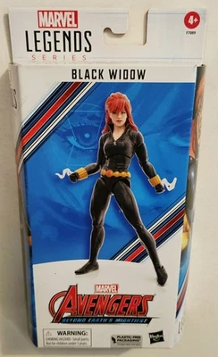 FIGURA VIUDA NEGRA MÁS PODEROSA SERIE LEYENDAS DE MARVEL VENGADORES MÁS ALLÁ DE LA TIERRA  Foto 1 de 4