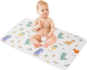 Portable Changing Pad 50X70Cm Waterproof Baby Diaper Changing Mat 3-Layer Design - Foto 1 di 12