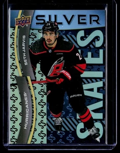 2024-25 Upper Deck Extended Series Silver Skates Gold /250 Seth Jarvis #SS-20 - Picture 1 of 3