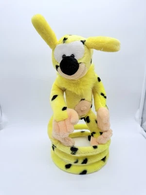 Juguete de peluche Marsupilami Spring Tail Aplause Disney 1993 raro sin etiqueta Foto 1 de 4