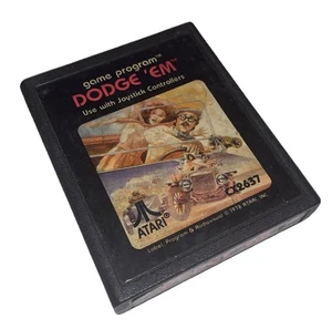 Dodge 'Em (Atari 2600 1978) Cleaned & Tested - Picture 1 of 5