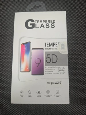 iPhone SE  3rd gen.PREMIUM 9H 5D Tempered Glass Screen ProtectorFree US Ship - Image 1 of 4