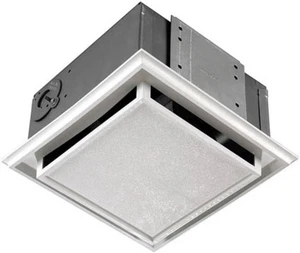 Ventless Bathroom Exhaust Fan Non-Ducted Ceiling or Wall Mount Air Circulation - Picture 1 of 3