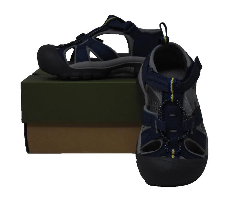 Keen Venice H2 Zapatos Juveniles Talla 12 Gris Marino Sandalias Agua Aire Libre Senderismo Nuevos Foto 1 de 4