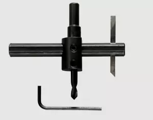 General Tools 5B Bi-Metal CIRCLE CUTTER 3/8" Shank Dia. Cut Precise Metal Copper - Picture 1 of 1