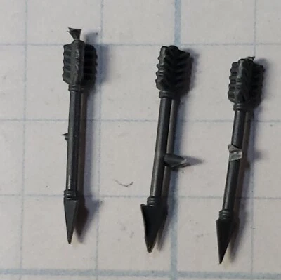 Warhammer Ogor Mawtribes Bits Ungor Beastmen Terrain Single Arrows x3 Set - Image 1 of 2