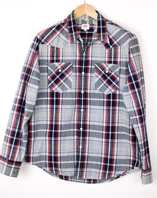 LEVI'S STRAUSS & CO Camisa Casual Para Hombre Talla L BAZ429 - Imagen 1 de 4