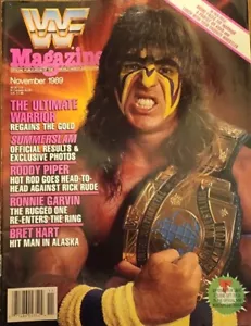 WWF Magazin November 1989 DER ULTIMATIVE KRIEGER - Bild 1 von 21