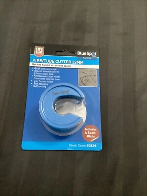 Blue Spot Pipe/ Tube Cutter 22 Mm With Spare Cutter Blade - Image 1 of 2