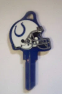 Indianapolis Colts Helmet Schlage SC1 House key blank - Picture 1 of 1
