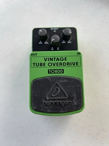 Pedal efecto para guitarra raro Behringer TO800 vintage distorsión de tubo sobremarcha - Imagen 1 de 6
