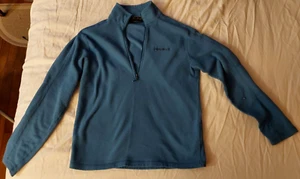 Chaqueta de lana azul Marmot, pequeña, media cremallera - Imagen 1 de 3