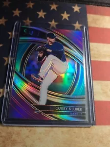 COREY KLUBER PRIZM TRI-COLOR PREMIER CARD TEXAS RANGERS 2020 SELECT BASEBALL  - Picture 1 of 2