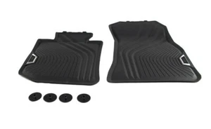 Genuine BMW G20 G21 3-Series Rubber All Weather Floor Mats Front Set 51472461168 - Picture 1 of 3