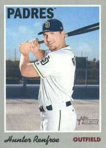 2019 Topps Heritage #130 Hunter Renfroe NM-MT Padres ID:163954 - Picture 1 of 1