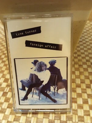 TINA TURNER/ "FOREIGN  AFFAIR"-- CASSETTE TAPE - Image 1 of 4