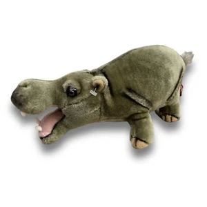 Juguete de peluche Happy the Talking Hippopopamus Jungle Joes Safari Friends 12" - Imagen 1 de 7