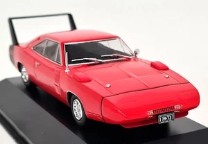Atlas 1/43 Dodge Charger Daytona 1969 Red Diecast Scale Model Car - Picture 1 of 6
