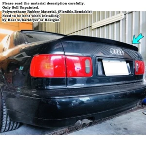ShSpd 284F Type Rear Duckbill Trunk Spoiler Wing Fits 1994~2002 Audi A8 D2 Sedan - Picture 1 of 13