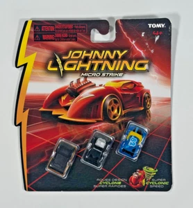 Paquete de 3 mini coches Johnny Lightning Micro Strike TOMY 2021 nuevos en paquete - Imagen 1 de 3