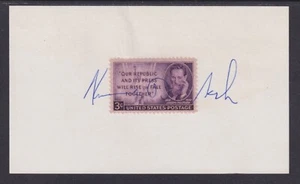 Kevin Sack, NY Times Pulitzer Prize Journalist, signed Joseph Pulitzer stamp - Picture 1 of 1
